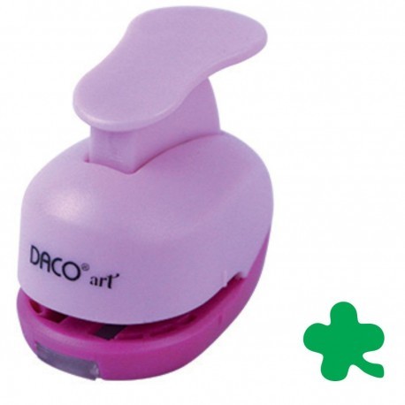 Perforator model trifoi, 1 cm si 5 cm, culoare mov 1 cm - trifoi - imagine 3